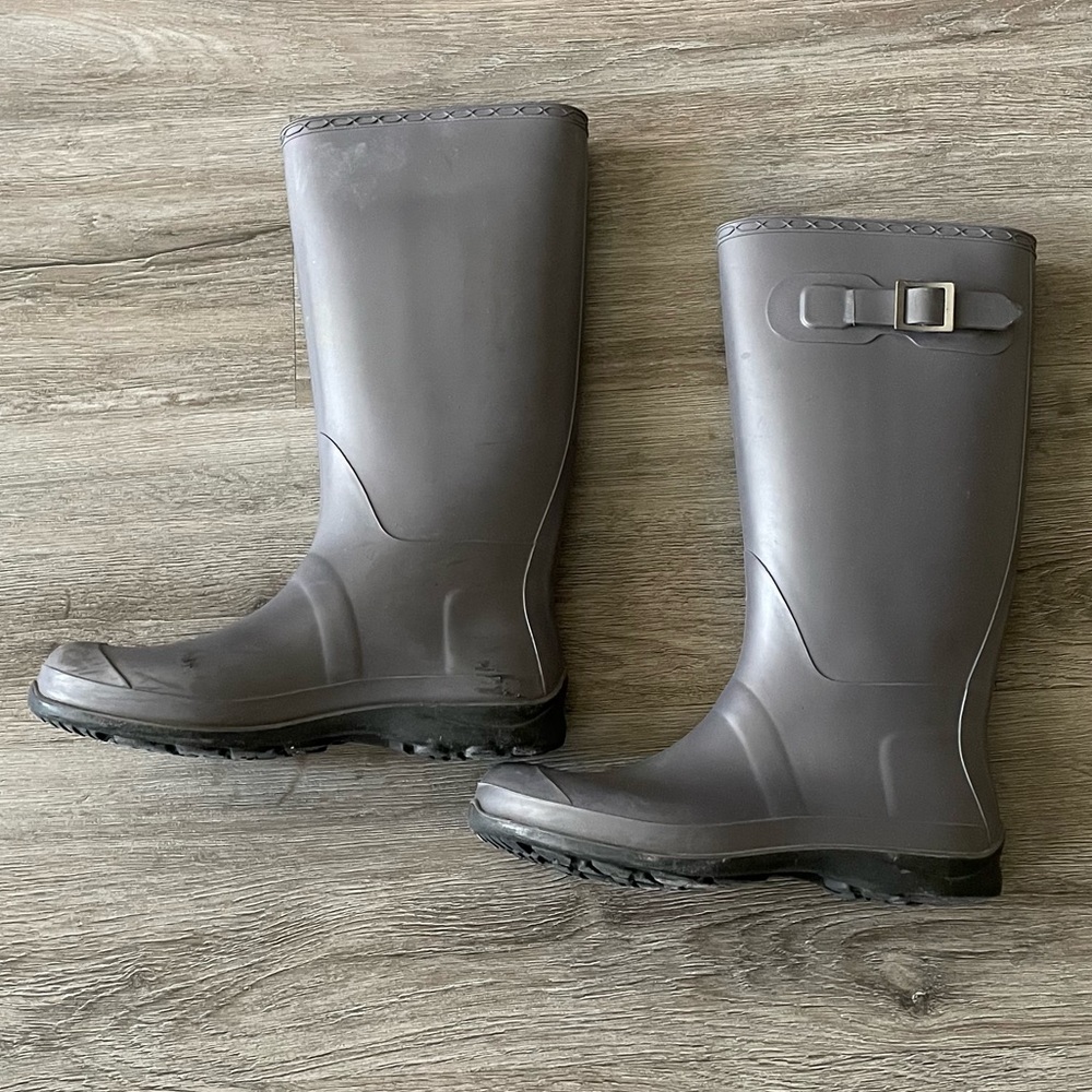 Knee-high Rain Boots